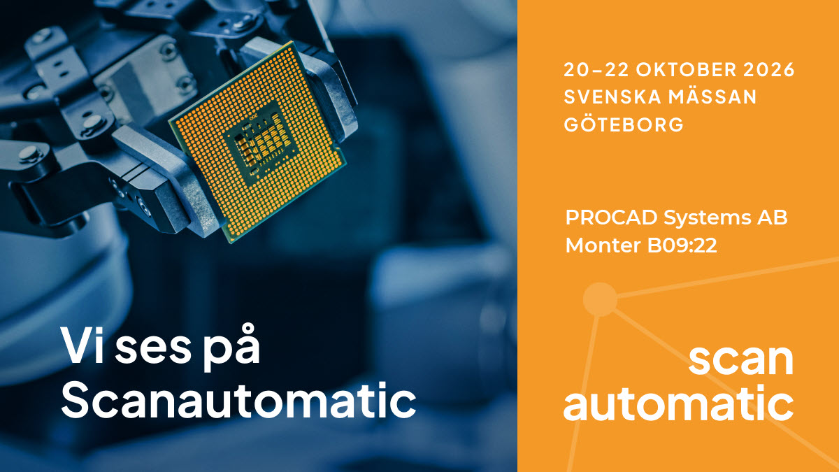 SA_Utstallarbanners_1200x675_SE_1 (1) PROCAD Systems på Scanautomatic 2026